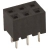 Hirose A3C Series Straight Through Hole 6-Contact 2 Row 2 mm Pitch PCB Socket A3C-6DA-2DSA(71)
