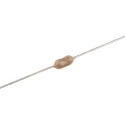 RS PRO Non-Resettable Fuse Axial 500mA 250V AC Epoxy Coated Body 50A Breaking Capacity 764-9536