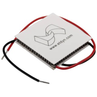 European Thermodynamics Thermoelectric Power Generation Peltier Module 12V 1.9W 0.32A 40mm x 40mm x 6.8mm GM250-161-12-40