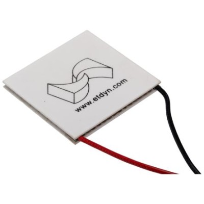 European Thermodynamics Peltier Module 11.6W Cooling Capacity 2A Current 9.93V Voltage 40mm x 4mm x 3.4mm GM250-127-14-10