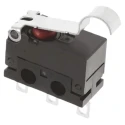 Omron Simulated Roller Lever Micro Switch Rubber Housing Solder Lug Terminal 2A 30V DC Dust Proof Ultra D2FD-01L30-1H