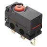 Omron Pin Plunger Micro Switch, Solder Lug Terminal, 2A, 30 V dc, SPCO, IP6X, Dust Proof Ultra Subminiature D2FD-2L0-1H