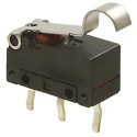 Omron Simulated Roller Lever Micro Switch, Terminal Type, 2A Current, 30 V DC, Dust Proof Ultra Subminiature D2FD-2L30-1T