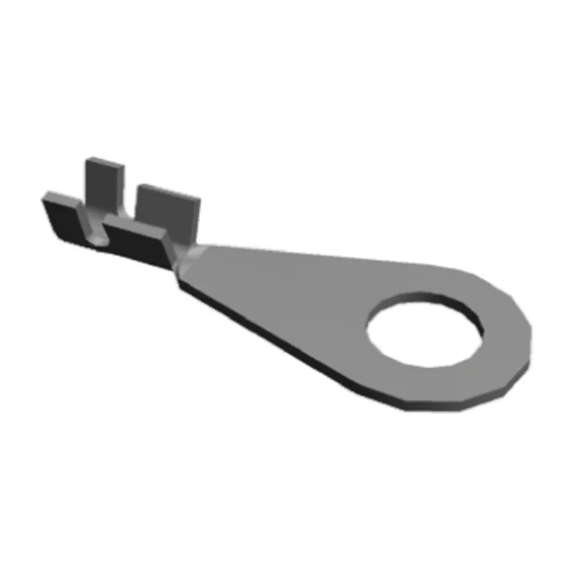 TE Connectivity Uninsulated Ring Terminal 6.5 mm Stud Size 17 AWG to 13 AWG Wire Size Grey 626034-2