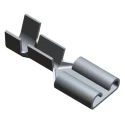 RS PRO FASTON .250 Silver Uninsulated Female Spade Connector, Crimp, 6.35 x 0.81 mm Tab Size 18 AWG to 14 AWG 41274