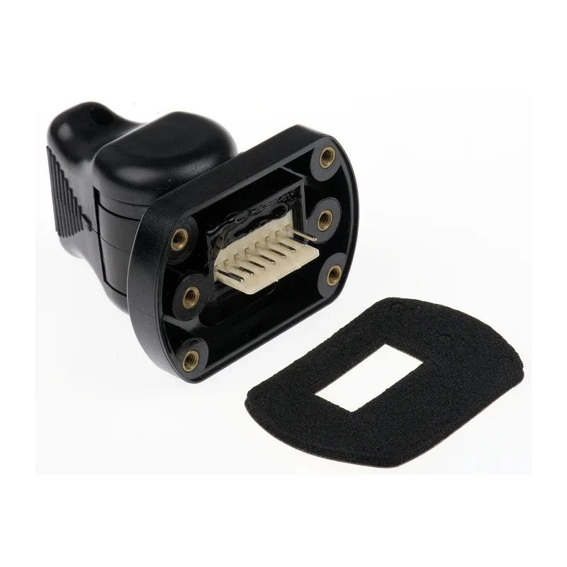 CH Products 1-Axis Joystick Lever Hall Effect IP67, 5 V dc, 10mA BD140SD3BK0549