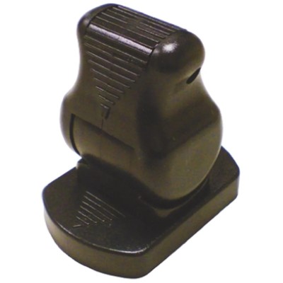 CH Products 1-Axis Joystick Lever Hall Effect IP67 Sealed, 5 V dc, 10mA Switch BD140A01BK0549