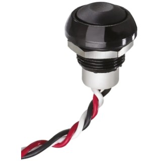 APEM IP67 Hall Effect Push Button Switch Plunger Pre-Wired Momentary Linear Output 4.5V-24V, 5mA Supply, 50mA Max Output 