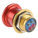 APEM Pull Release Emergency Stop Push Button Panel Mount 34 mm Cutout 2 NC IP65 ES1S4