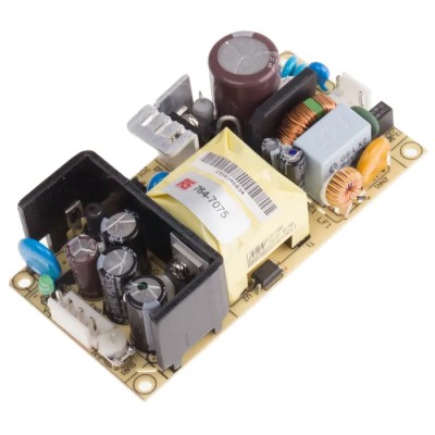 MEAN WELL Switching Power Supply 15V DC 65W Universal Input EPS-65-15