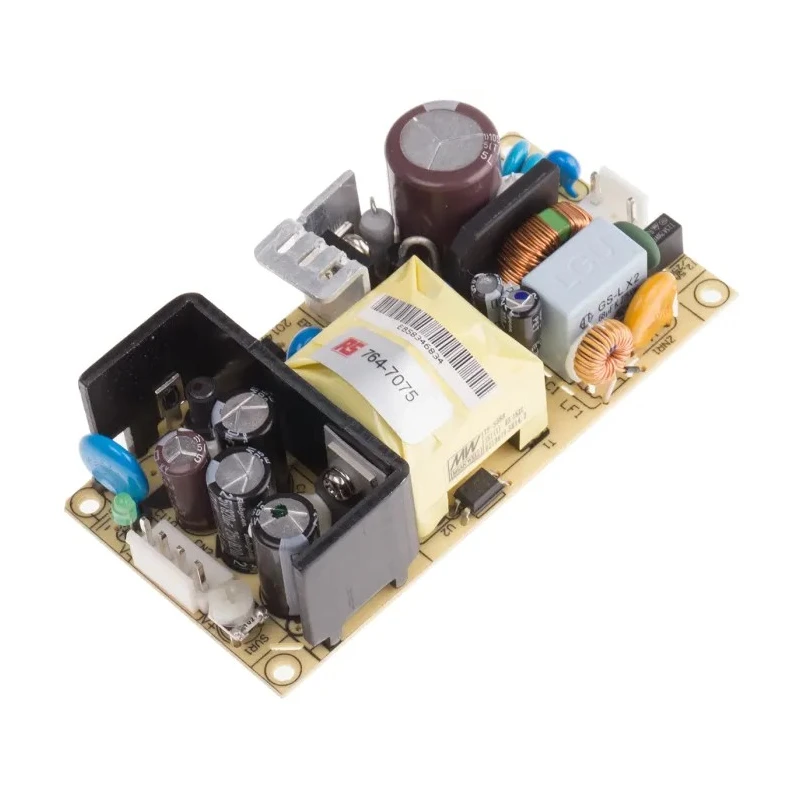 MEAN WELL Switching Power Supply 15V DC 65W Universal Input EPS-65-15