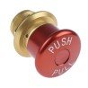 APEM ES2S Series Pull Release Emergency Stop Push Button, Panel Mount, 24V DC, 1A, IP65, 34 mm Cutout ES2S