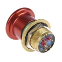 APEM ES2S Series Pull Release Emergency Stop Push Button, Panel Mount, 24V DC, 1A, IP65, 34 mm Cutout ES2S