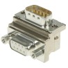 FCT from Molex Shielded 9-Way Straight D-Sub Adapter with Nickel Plated Body Brass Contacts FAW1PSG1U / 1731140077