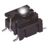 MEC White Tactile Switch Cap, SPST, 50mA, 24 V dc, Surface Mount, IP67, 3.5N Operating Force, 10x10.1x6.4mm, Model IP67