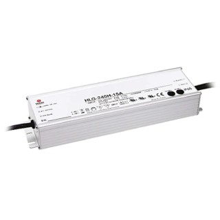MEAN WELL 5 Output IP65 Rated Potentiometer LED Driver, 15V, 225W, 15A, Constant Voltage 