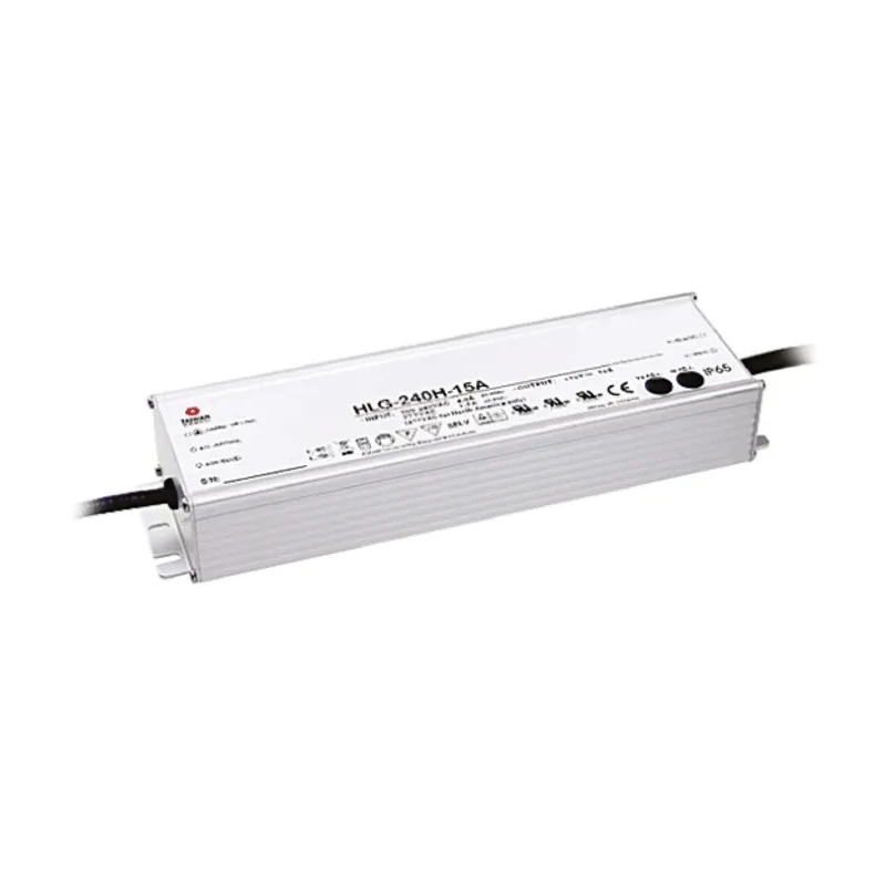 MEAN WELL 5 Output IP65 Rated Potentiometer LED Driver, 15V, 225W, 15A, Constant Voltage 