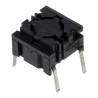 MEC IP67 Tactile Switch Cap SPST 50mA 24 V DC Through Hole