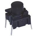 MEC IP67 Black Tactile Switch Cap SPST 50mA 24 V dc Through Hole 