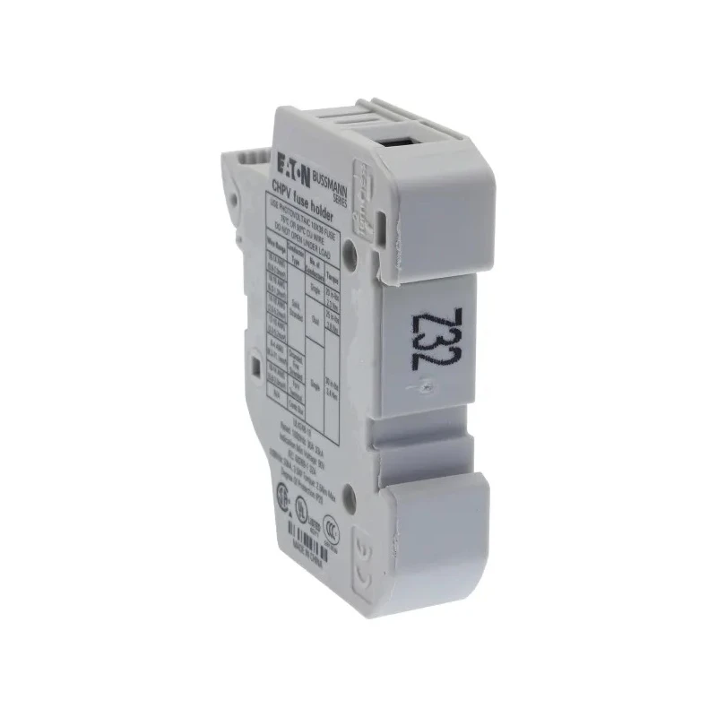 Eaton 30A Rail Mount Fuse Holder for A2 Fuse Size, 1P-Pole, 1kV CHPV1U