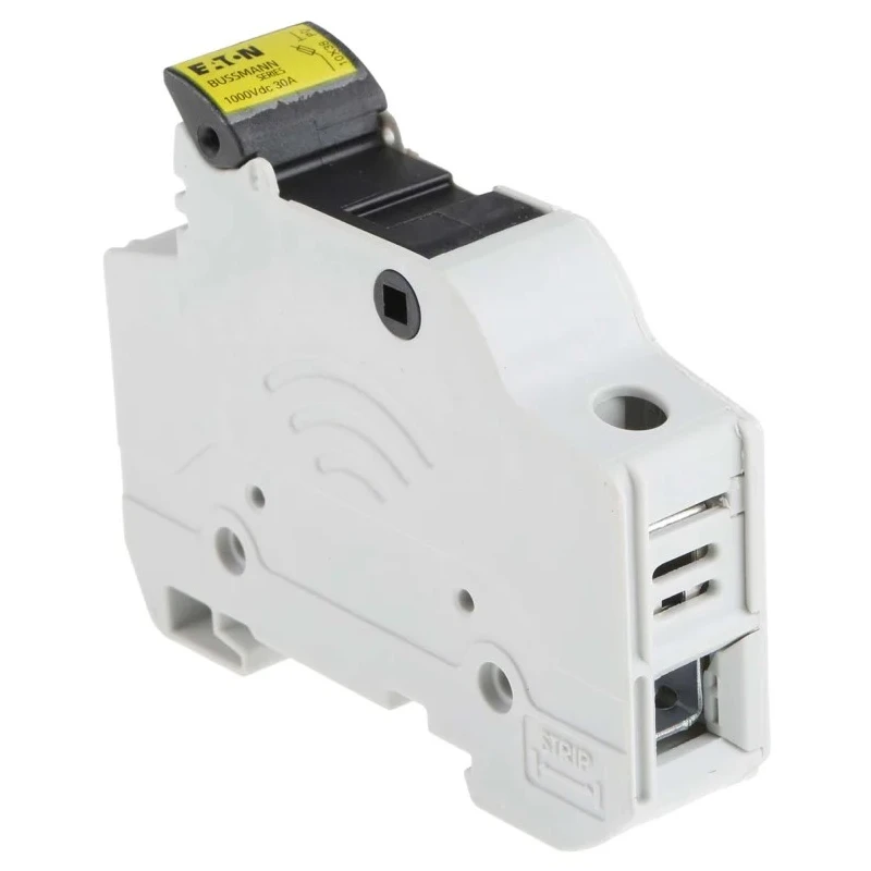Eaton 30A Rail Mount Fuse Holder for A2 Fuse Size, 1P-Pole, 1kV CHPV1U