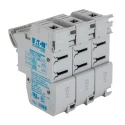 Eaton 50A Rail Mount Fuse Holder for A2 Size, 3-Pole, 690V AC CH143DU