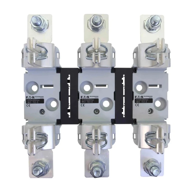 Eaton 630A Rail Mount Fuse Holder 3P-Pole, 690V AC TD3-D