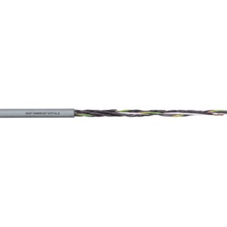 Igus Chainflex PUR Control Cable 3 Cores 0.75mm² 18 AWG Unscreened Armoured Grey Thermoplastic Elastomer CF77.UL.07.03.D