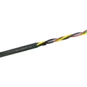 Igus Chainflex CF30 4 Core Power Cable Black 1.5mm² 70°C 25m Thermoplastic Elastomer CF30