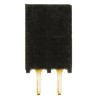 Samtec SSQ Series Straight Through Hole PCB Socket, 2-Contact, 1 Row, 2.54 mm Pitch, 6.3A, Liquid Crystal SSQ-102-01-G-S