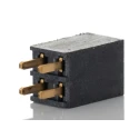 Samtec Straight Through Hole PCB Socket, 4-Contact, 2 Row, 2.54 mm Pitch, 6.9A Current, 550V Voltage SSW-102-01-G-D