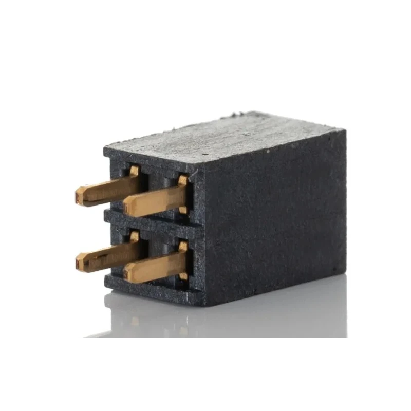 Samtec Straight Through Hole PCB Socket, 4-Contact, 2 Row, 2.54 mm Pitch, 6.9A Current, 550V Voltage SSW-102-01-G-D