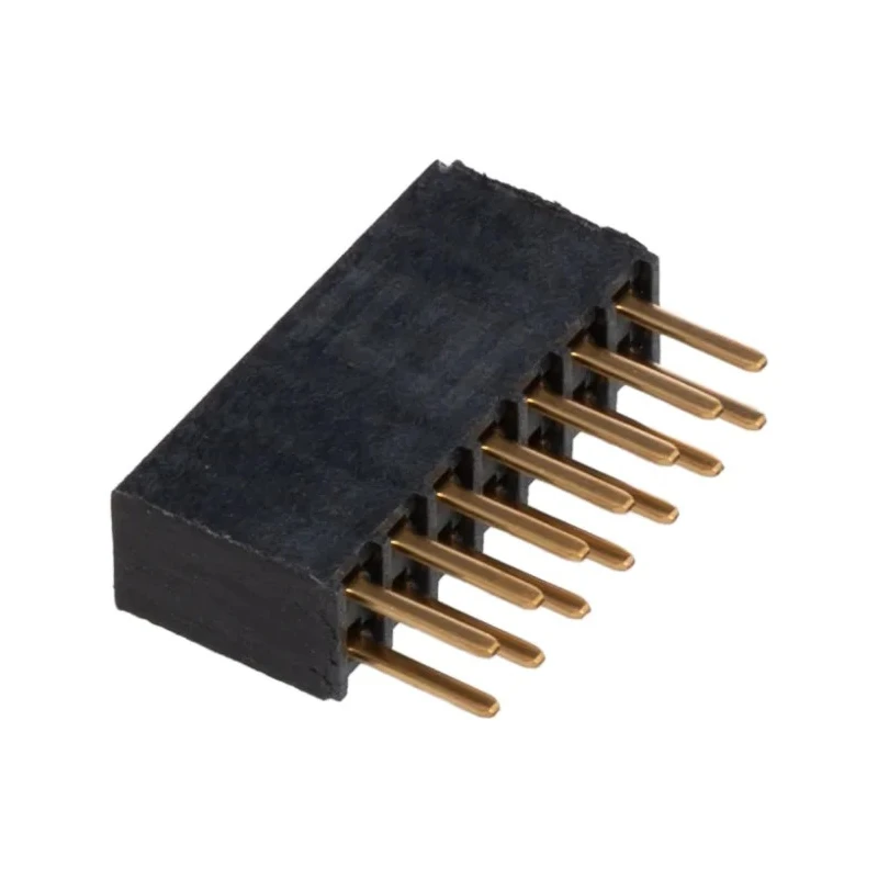 ASSMANN WSW Samtec SSW Series Straight Through Hole PCB Socket 14-Contact 2 Row 2.54 mm Pitch Solder SSW-107-02-G-D