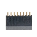 Samtec SSW Series Straight Through Hole PCB Socket 8-Contact 1 Row 2.54 mm Pitch Solder SSW-108-01-G-S