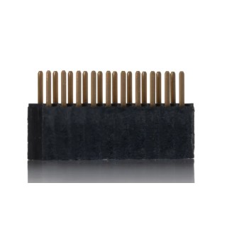 Samtec SSW Series Straight Through Hole PCB Socket 20-Contact 2 Row 2.54 mm Pitch 550V Solder Termination SSW-110-02-G-D