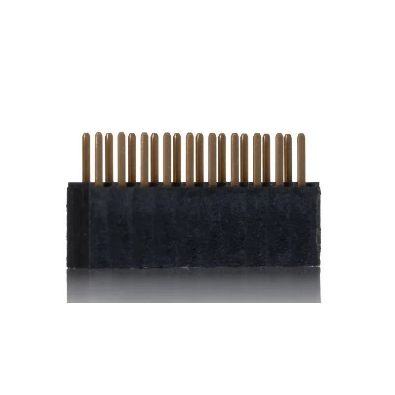 Samtec SSW Series Straight Through Hole PCB Socket 20-Contact 2 Row 2.54 mm Pitch 550V Solder Termination SSW-110-02-G-D