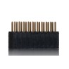 Samtec SSW Series Straight Through Hole PCB Socket 20-Contact 2 Row 2.54 mm Pitch 550V Solder Termination SSW-110-02-G-D