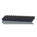 Samtec SSW Series Straight Through Hole PCB Socket, 14-Contact, 1 Row, 2.54 mm Pitch, 6.9A Current, 550V SSW-114-01-G-S