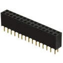Samtec SSW Series 30-Contact 2 Row 2.54 mm Pitch Board-to-Board Straight Through Hole PCB Socket SSW-115-02-G-D