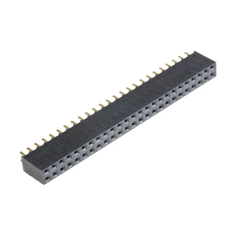 Samtec SSW Series Straight Through Hole PCB Socket, 50-Contact, 2 Row, 2.54 mm Pitch, 4.7A Current, Liquid SSW-125-01-G-D