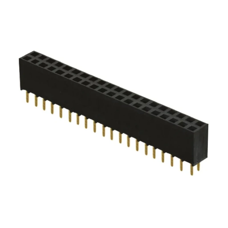 Samtec SSW Series Straight Through Hole PCB Socket, 40-Contact, 2 Row, 2.54 mm Pitch, 6.9A, 550V Solder Mount SSW-120-02-G-D