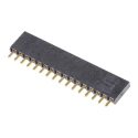 Samtec SSW Series Straight Through Hole PCB Socket, 16-Contact, 1 Row, 2.54 mm Pitch, 6.9A, 550V, Liquid SSW-116-01-G-S