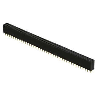 Samtec PCB Socket 100-Contact, 2 Row, 2.54 mm Pitch, Through Hole, Straight Orientation SSW-150-01-G-D