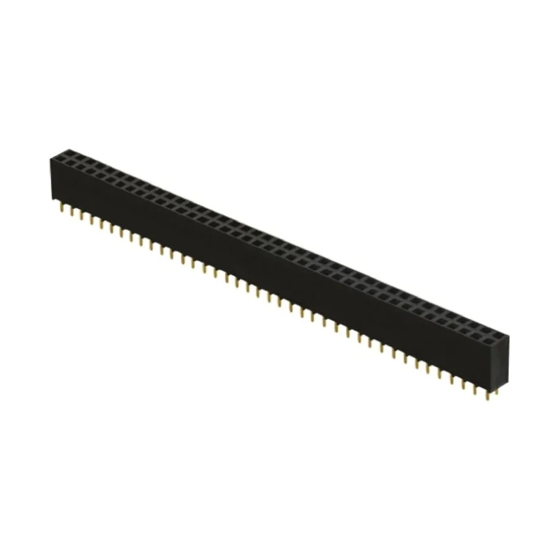 Samtec SSW Series Straight Through Hole PCB Socket, 100-Contact, 2 Row, 2.54 mm Pitch, 6.9A, 550V SSW-150-01-G-D