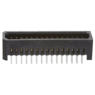 Samtec TFM Series Straight Through Hole PCB Header, 14 Contacts, 1.27 mm Pitch, 2 Row, Shrouded TFM-107-01-L-D