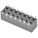 Samtec TLE Series Straight Surface PCB Socket, 14-Contact, 2 Row, 2 mm Pitch, Solder Termination TLE-107-01-G-DV