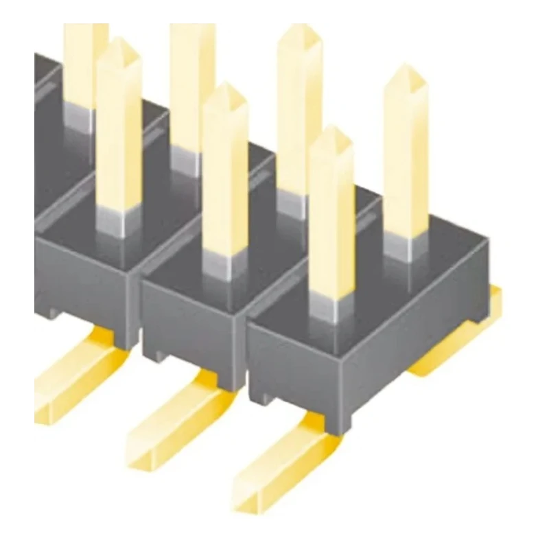 Samtec TMM Series Straight Surface Pin Header, 18 Contacts, 2 mm Pitch, 2 Row, Unshrouded TMM-109-01-G-D-SM
