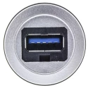 HARTING Straight Panel Female USB Connector Type A to A USB 3.0 5A Current IP20 09454521902
