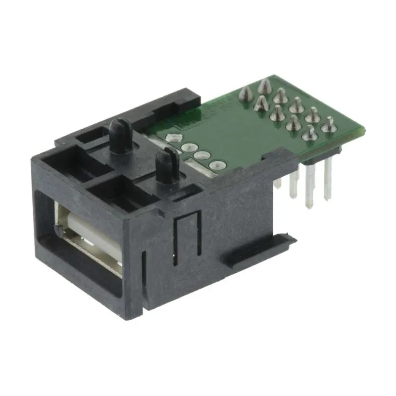 HARTING Right Angle Through Hole Female 1 Port USB Type A IP20 USB Connector USB 2.0 09455411902