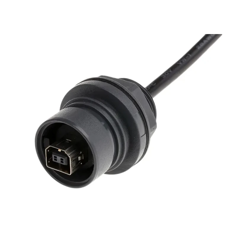 Bulgin USB 2.0 Female USB Type B to Female 5-Pin IDC Cable, 100 mm PXP6043/B